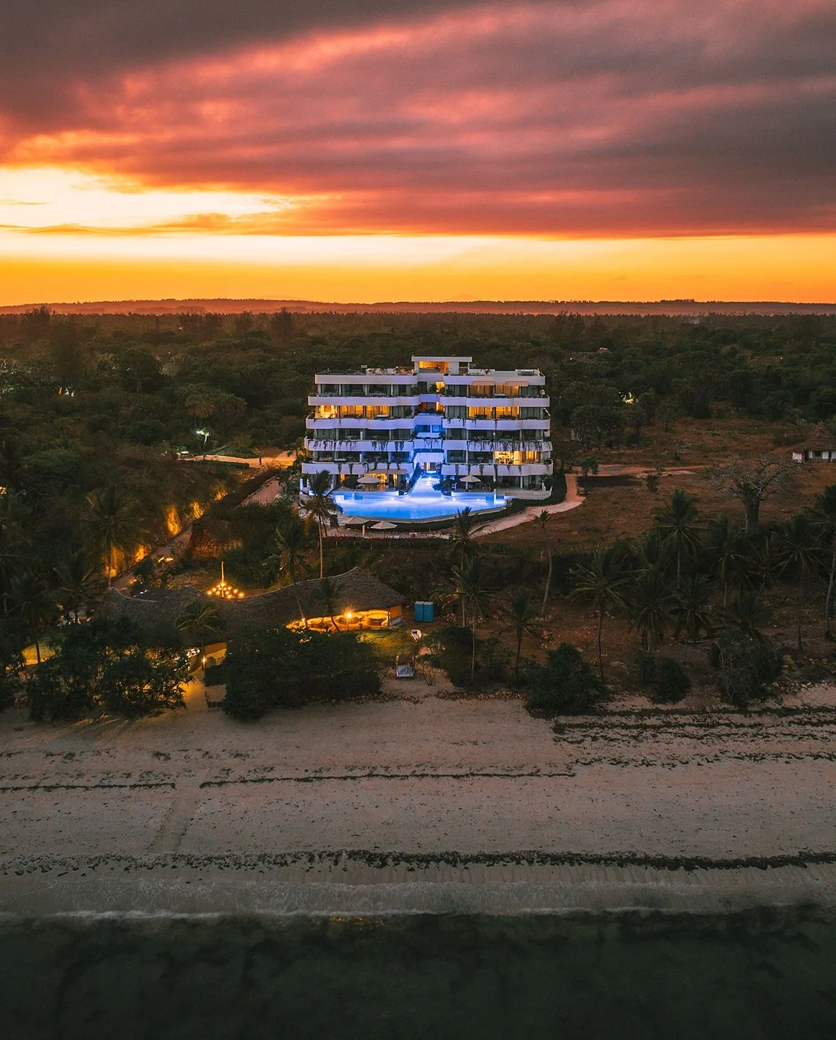 overview, Diani Beach