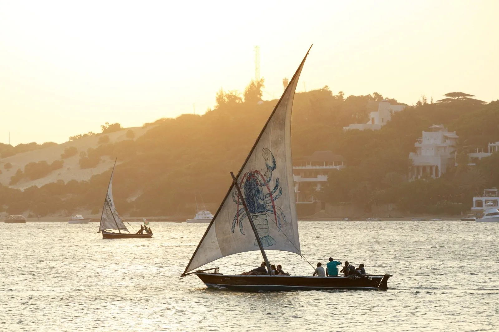 overview, Lamu Island