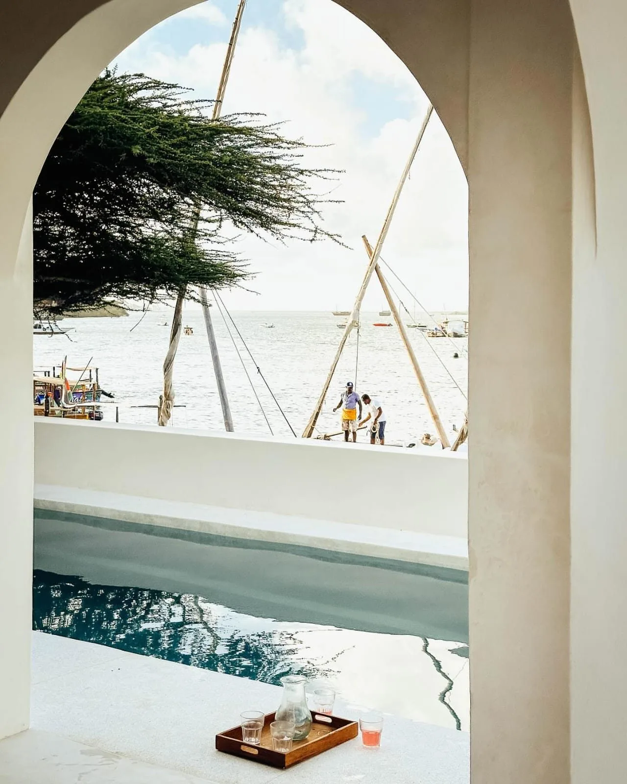 overview, Lamu Island