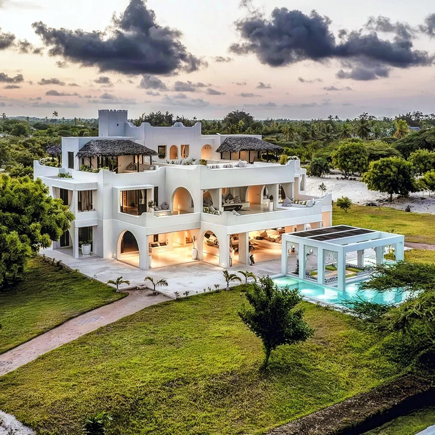 overview, Lamu Island