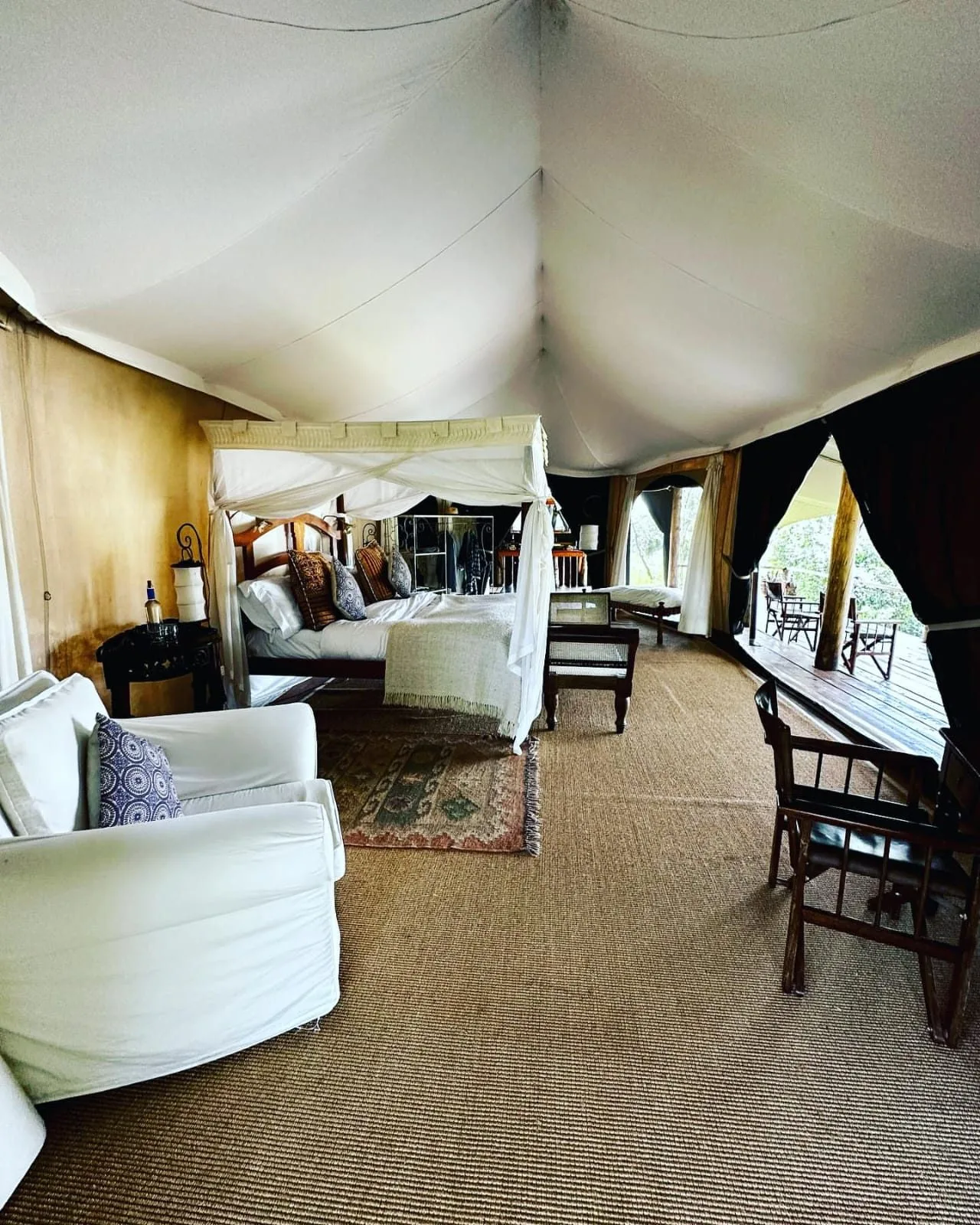 Serian's Nkorombo Mobile Camp